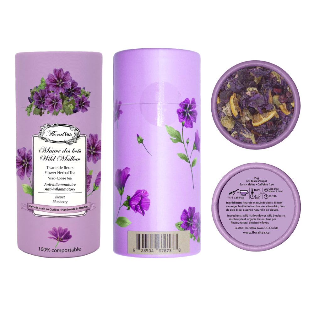 Tisane de mauve des bois