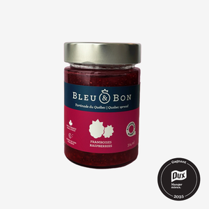 Tartinade de framboises du Québec