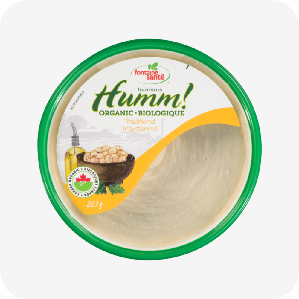 Humm! Hummus Biologique - Traditionnel
