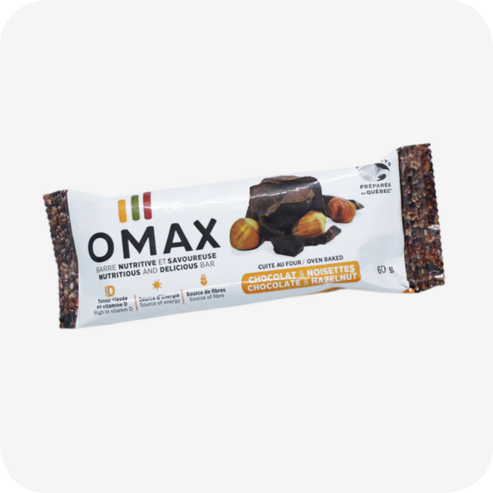Barre OMAX - chocolat & noisettes