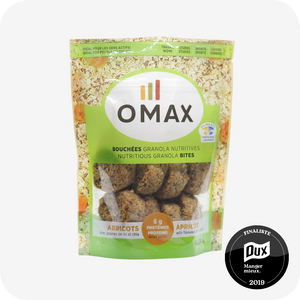 Bouchée OMAX granola abricots