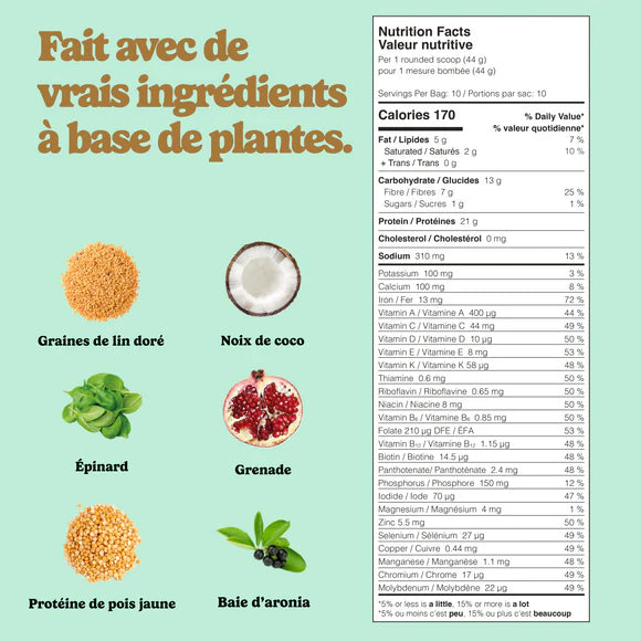 Boisson tout-en-un - Beurre d'arachides