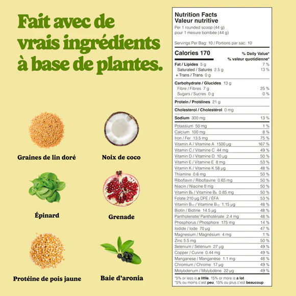 Boisson tout-en-un - Bananes et crème